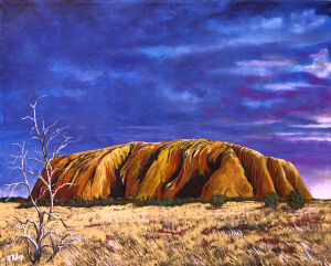 LAN 88 Uluro, Central Australia