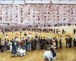 PT79 Match Day, Plantation Park, Glasgow