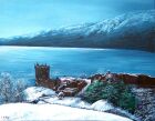 CAS14 Urquhart Castle in Winter.