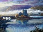 CAS5 Eilean Donan Castle early morning.